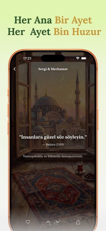 Nurlu günün ayeti