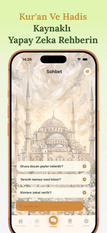 Kur'an Sohbeti (Yapay Zeka)
